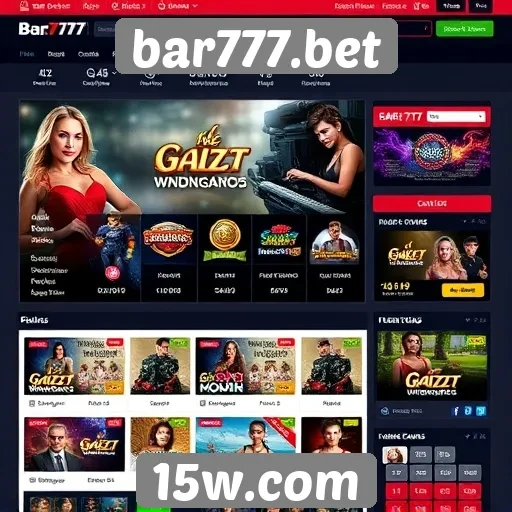 Interface e usabilidade do site bar777.bet